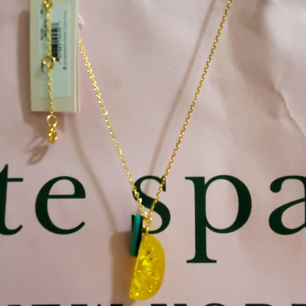 Kate Spade Lemon Necklace
